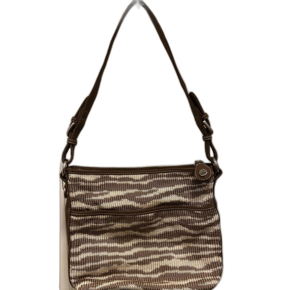 Brown and Beige Shoulder Bag - Picture 1 of 4